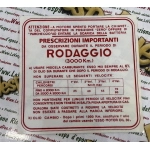 Roter Einfahraufkleber für 4-Gang-VESPA 6% Gemisch original PIAGGIO ro 610292M