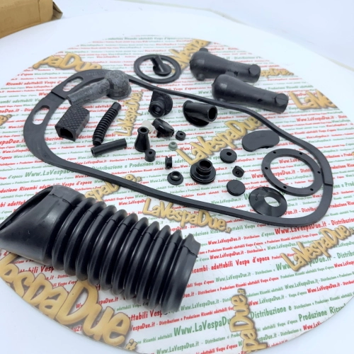 Kit de reparación de piezas de goma y guías de cables apto para VESPA 125 160 180 150 200 SPRINT SUPER VNB VBB GL TS GTR