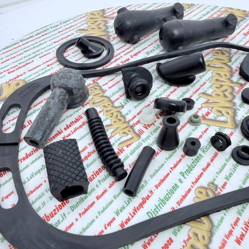 Kit de reparación de piezas de goma y guías de cables apto para VESPA 125 160 180 150 200 SPRINT SUPER VNB VBB GL TS GTR
