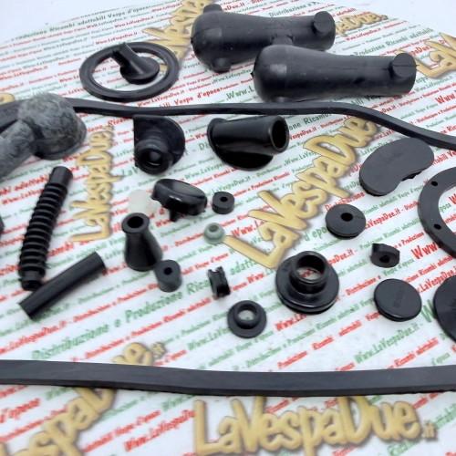 Kit de reparación de piezas de goma y guías de cables apto para VESPA 125 160 180 150 200 SPRINT SUPER VNB VBB GL TS GTR