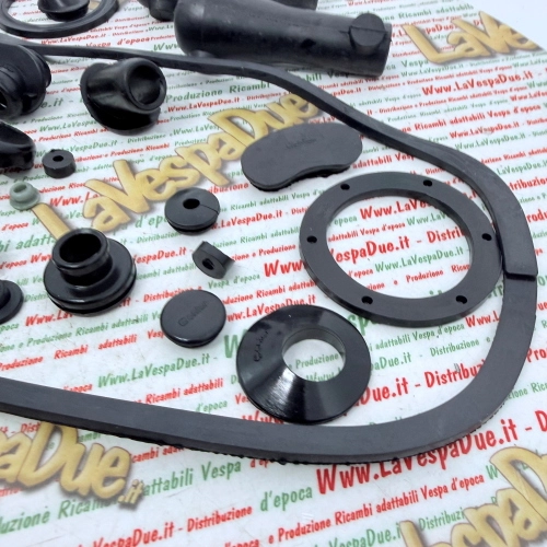 Kit de reparación de piezas de goma y guías de cables apto para VESPA 125 160 180 150 200 SPRINT SUPER VNB VBB GL TS GTR