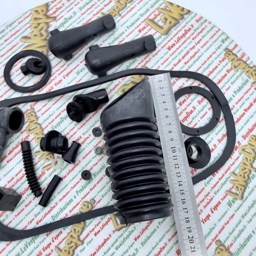 Kit de reparación de piezas de goma y guías de cables apto para VESPA 125 160 180 150 200 SPRINT SUPER VNB VBB GL TS GTR