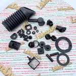 Kit restauro parti in gomma e passacavi adattabile VESPA 80 125 160 180 150 200 PX PE ARCOBALENO MY ELESTART