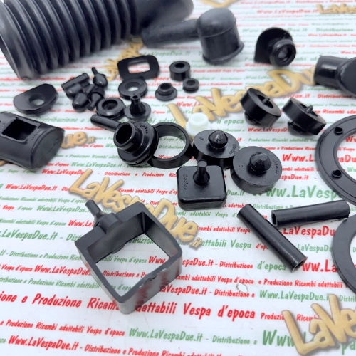 Kit de reparación de piezas de goma y prensaestopas apto para VESPA 80 125 160 180 150 200 PX PE ARCOBALENO MY ELESTART