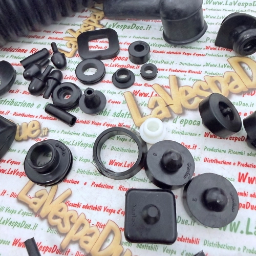 Kit de reparación de piezas de goma y prensaestopas apto para VESPA 80 125 160 180 150 200 PX PE ARCOBALENO MY ELESTART