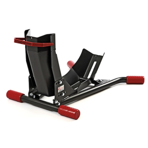Cale de roue STEADYSTAND pour motos CBR, BMW et Ducati, pour le transport de remorques de 15 à 19 pouces et d'une largeur de 80 à 130 mm, rampe, camping-car, fourgonnette.