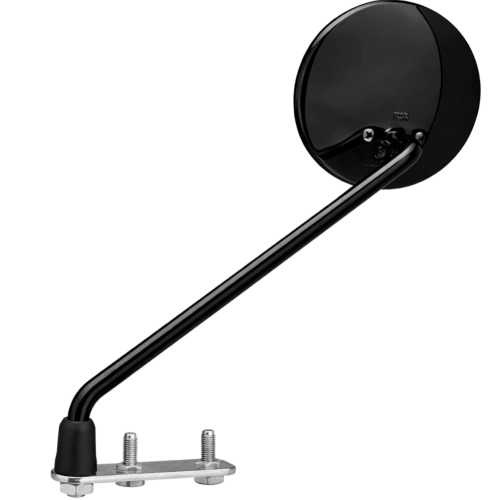FAR black left rearview mirror from the 60s/70s for VESPA 50 125 150 180 200 complete with bracket