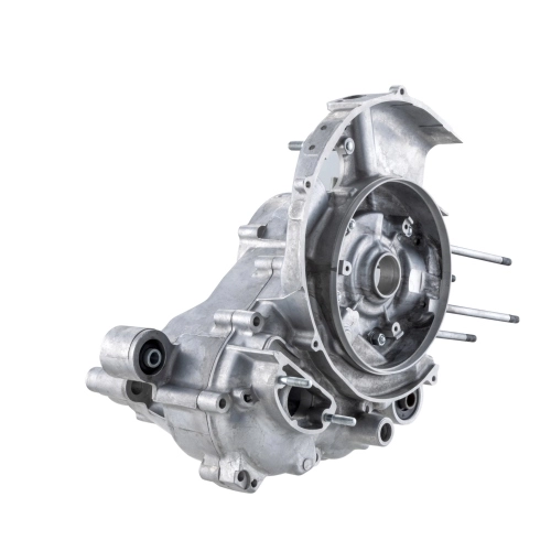 Coppia Carter Motore Completo adattabile per VESPA P 200 E X PX 200 E PE LUSSO 98 MY con miscelatore con avviamento elettrico 125 VNA TS 150 VBA SUPER 160 GS 180 SS RALLY T5 P 80 125 150 X PX E LUSSO PE SPRINT TS GT r.o. 2488135 248813 431332
