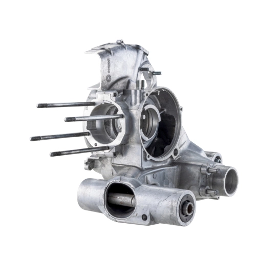 Coppia Carter Motore Completo adattabile per VESPA P 200 E X PX 200 E PE LUSSO 98 MY con miscelatore con avviamento elettrico 125 VNA TS 150 VBA SUPER 160 GS 180 SS RALLY T5 P 80 125 150 X PX E LUSSO PE SPRINT TS GT r.o. 2488135 248813 431332