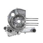 Coppia Carter Motore Completo adattabile per VESPA P 200 E X PX 200 E PE LUSSO 98 MY con miscelatore con avviamento elettrico 125 VNA TS 150 VBA SUPER 160 GS 180 SS RALLY T5 P 80 125 150 X PX E LUSSO PE SPRINT TS GT r.o. 2488135 248813 431332