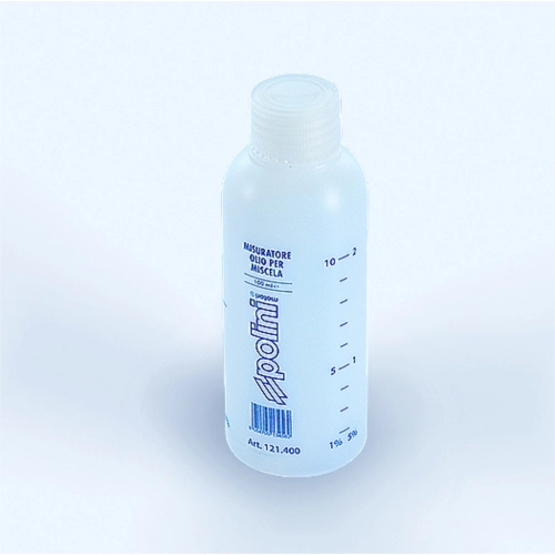 Misurino olio miscela POLINI 100 ml per VESPA LAMBRETTA MOTO d'epoca per miscela al 2% 3% 4% 5% 6% 7%
