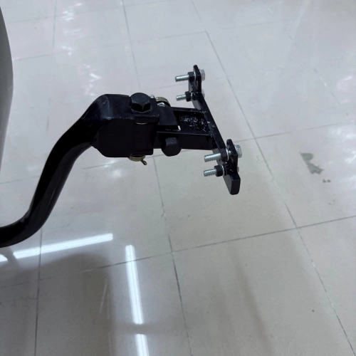 White painted trailer trolley to be applied to the rear part adaptable to VESPA LAMBRETTA to all scooters or motorcycles scooter trailer type PAV