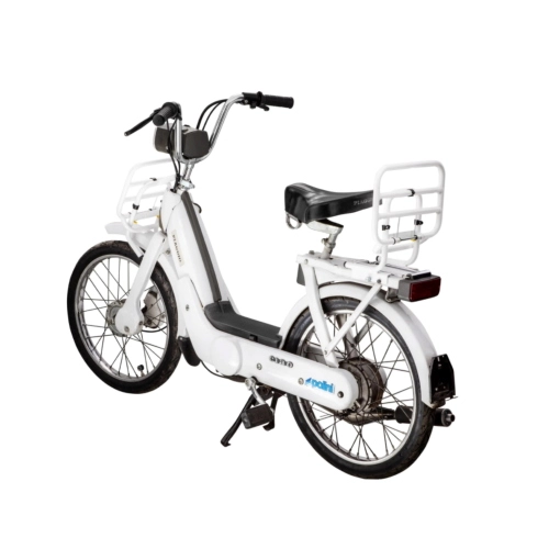 Portapacchi posteriore bianco ribaltabile per PIAGGIO CIAO PX SC