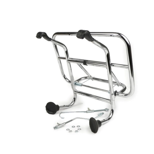 Portapacchi anteriore cromato per VESPA 50 90 125 150 160 180 200 N L R SPECIAL PRIMAVERA SS ET3 PX PE ARCOBALENO PK XL RUSH N FL2 HP