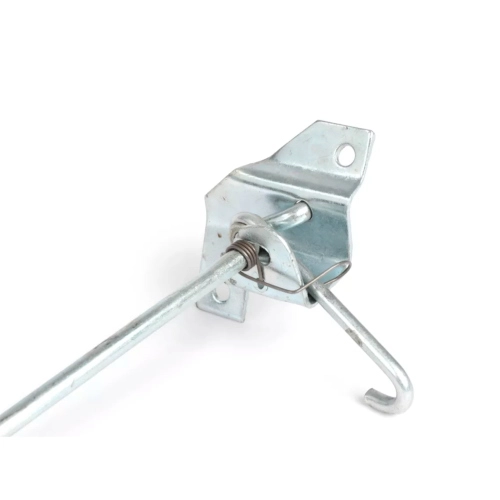 Par de palancas de gancho de capó para VESPA PX 80 125 150 200 PE LUSSO T5, lado derecho e izquierdo, barra de cierre, 178311 227229 244093 178317, placas de anclaje