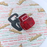 Aluminum rear light complete with bulbs and gasket for VESPA 50 90 125 NLR SS SUPER SPRINT PRIMAVERA ro 078641