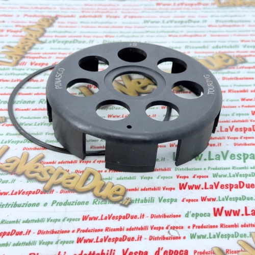 Campana frizione PINASCO 25092601 rinforzata 7 molle per VESPA 200 RALLY PX PE COSA sostituisce 25090601