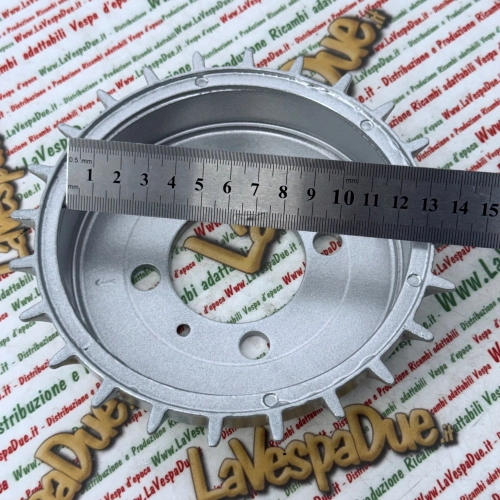 Aluminum front drum for VESPA 150 VB1T VL3T VBA VBB 8" rim ro 023208 105852 002002