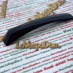 Cresta fregio in allumino verniciata nera semilucida per VESPA 50 SPECIAL ELESTART 125 GT GTR 150 200 PX PE RALLY TS SPRINT VELOCE per parafango anteriore r.o. 124708 1247085
