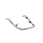 PARAURTI PERIMETRALE PROTEZIONE PARAFANGO CROMATO PER VESPA PX 80 125 150 200 PE T5 DI ACCIAIO r.o. 605482M